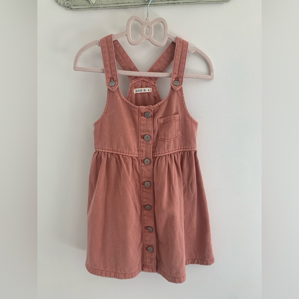 Target Girls Pink Button-Down Dress